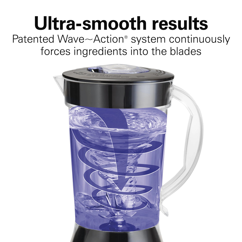 Black 48 oz. Smoothie Blender J68659