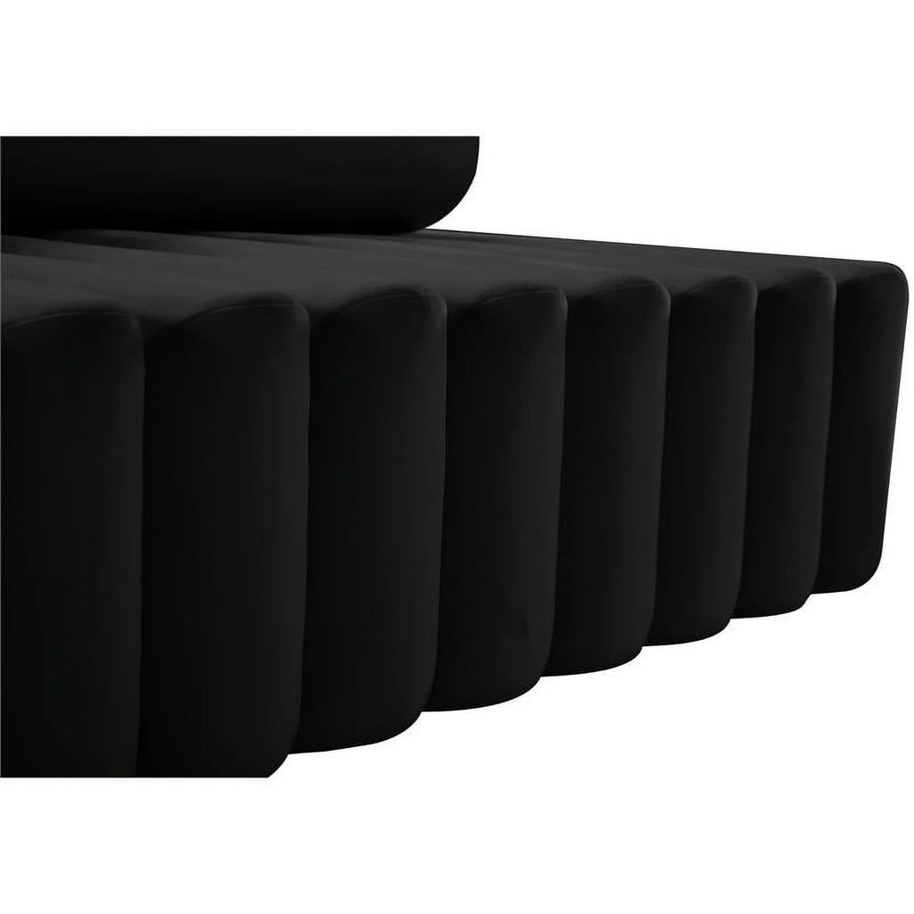 Black Velvet Chair A305