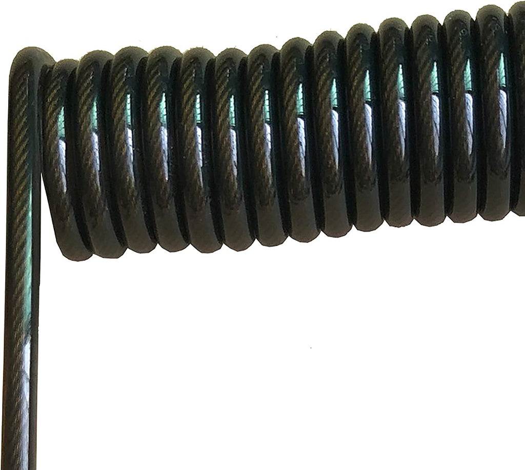 Retractable Coiled Tool Lanyard with Carabiner -2Pcs G4316