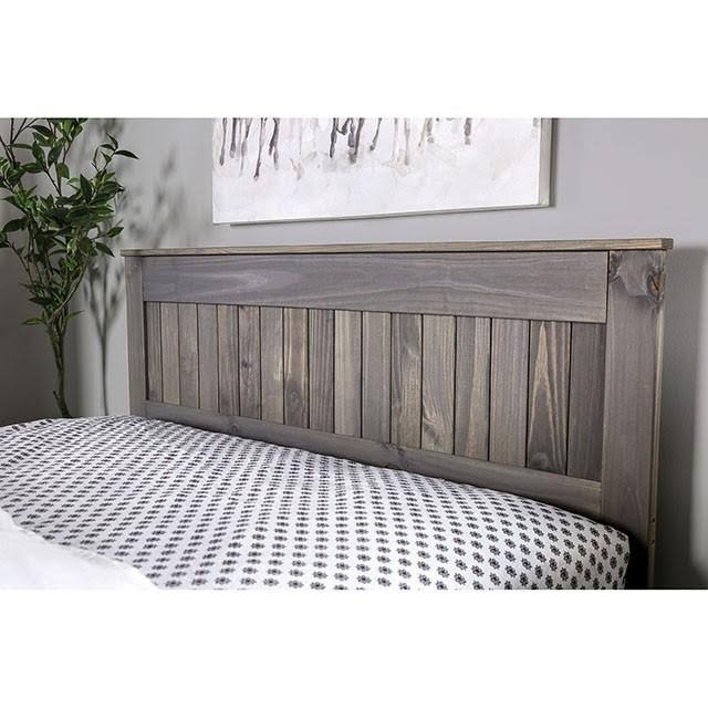 Weathered Gray Twin Bed E315954
