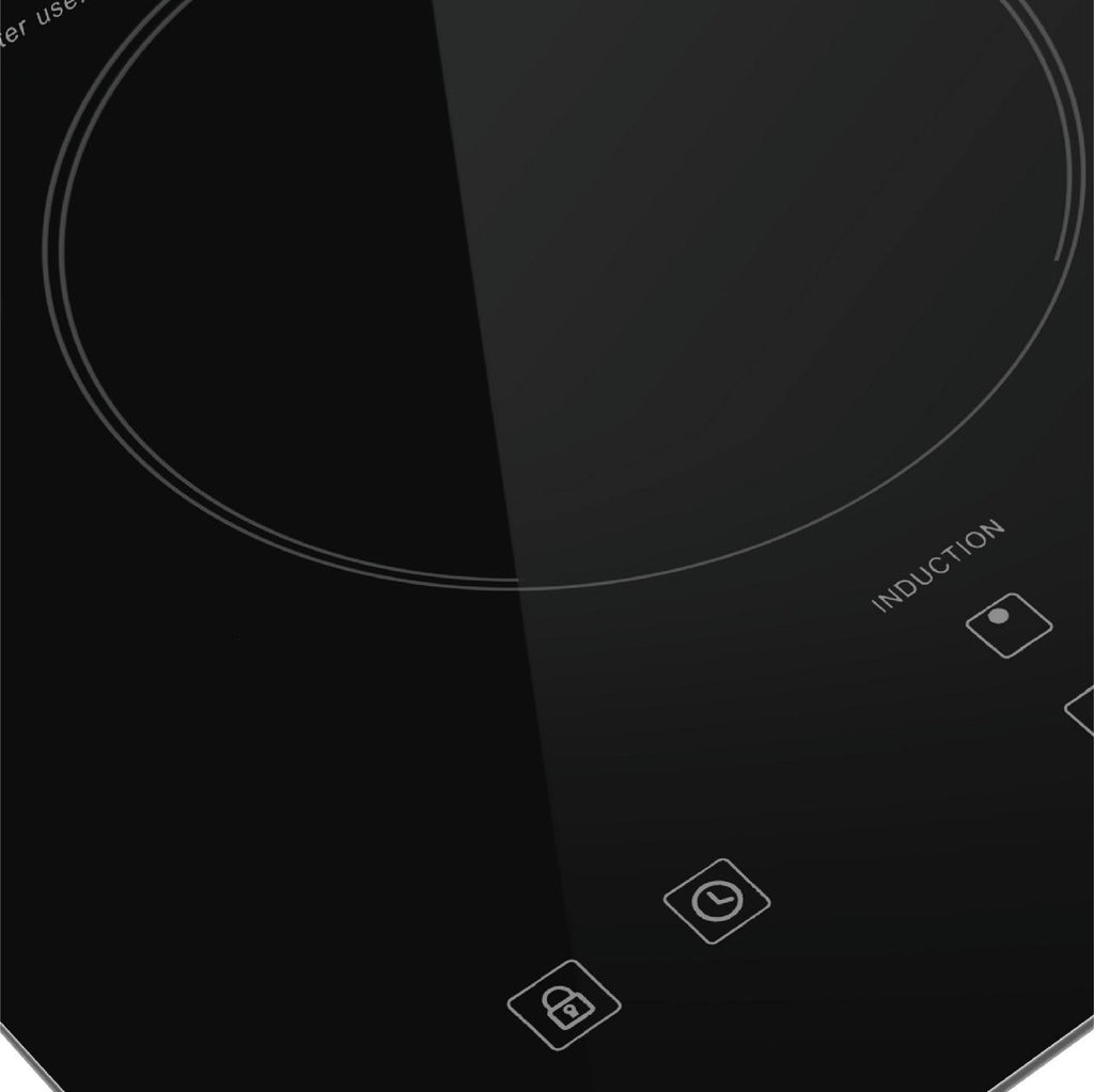 2 Burner Induction Cooktop with Ceramic Glass Surface U284533