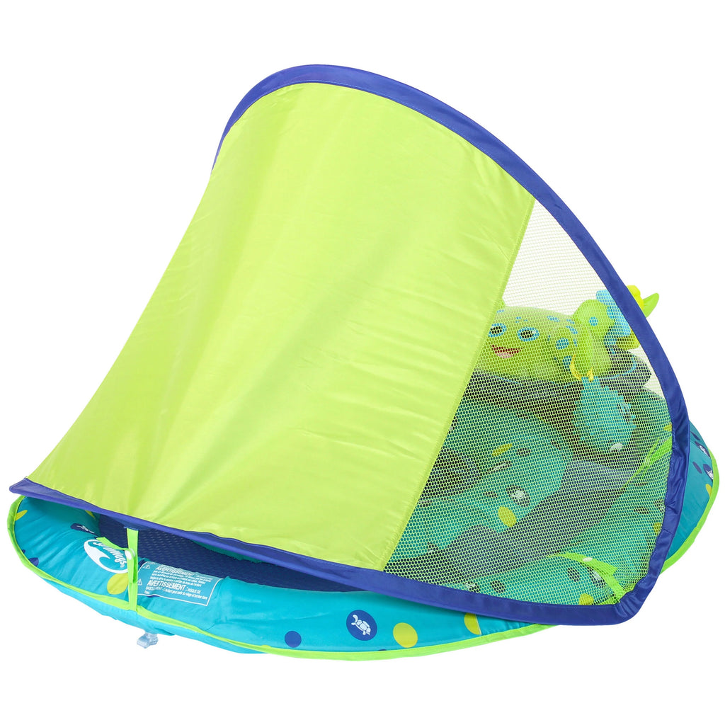Blue/Green Inflatable Baby Spring Float Activity Center Z901056
