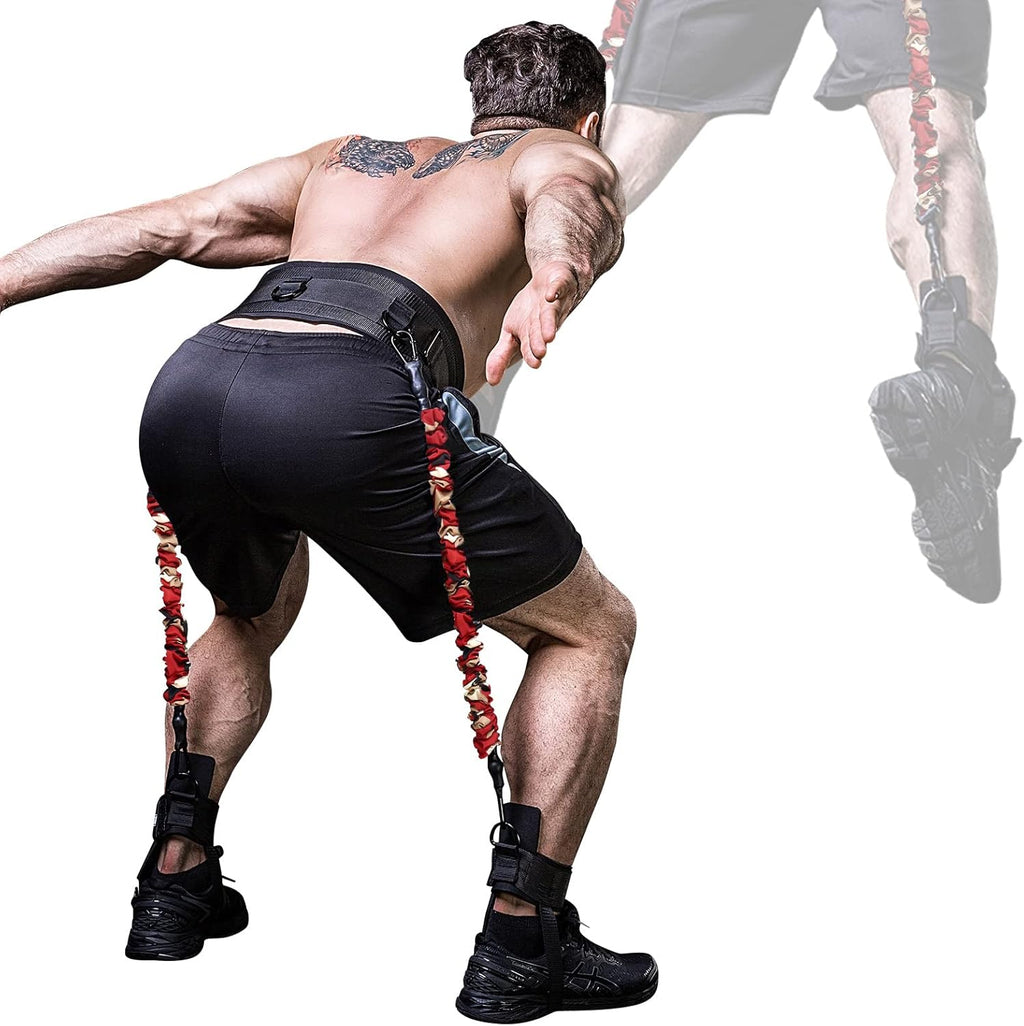 Vertical Jump Trainer Resistance Bands Set, Pack of 2 I32707