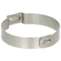 Stainless Steel Hose Clamp with Mechanical Interlock, One Ear, Clamp ID Range 15.7 mm - 18.5 mm M21982