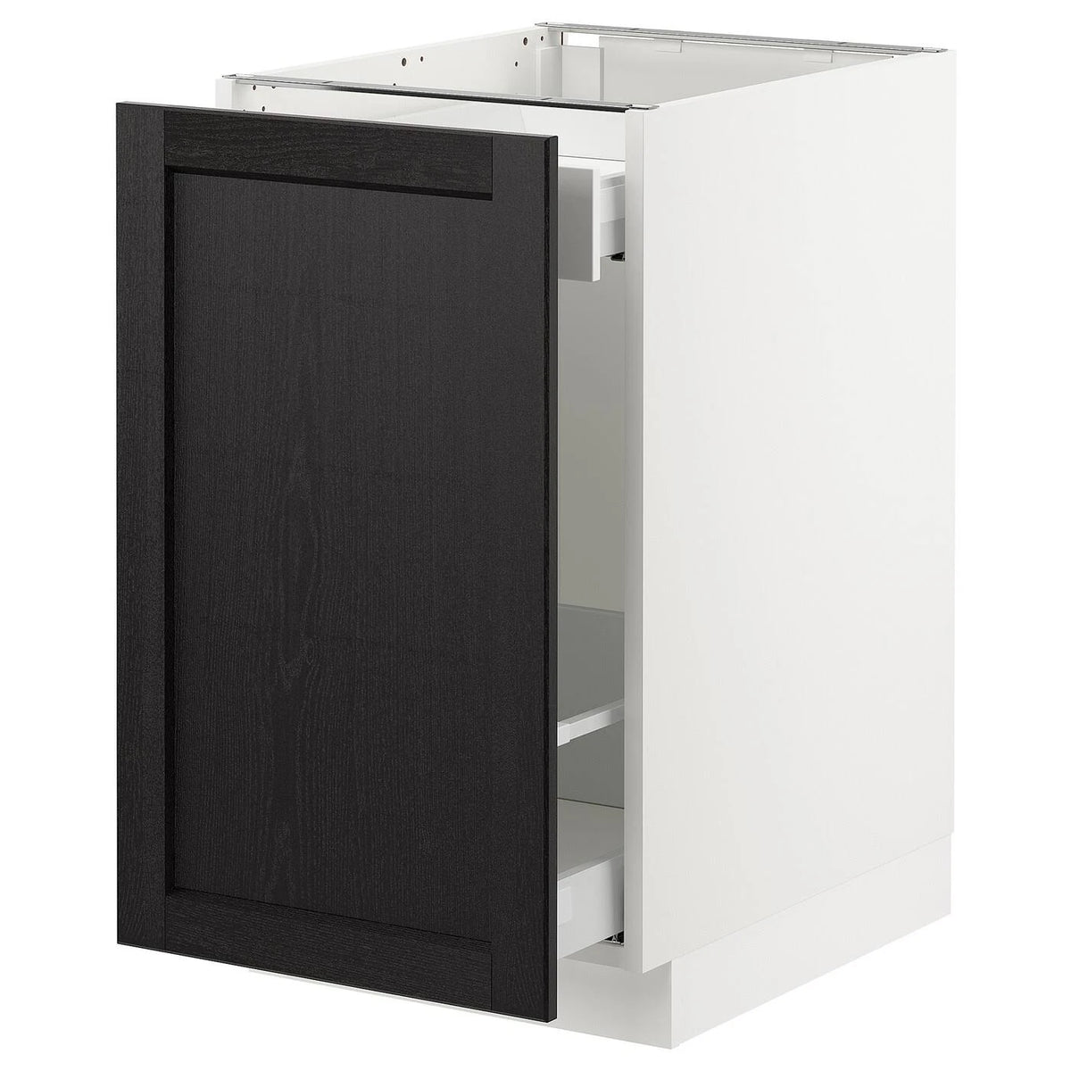 White Base Cabinet with 1 Door T457