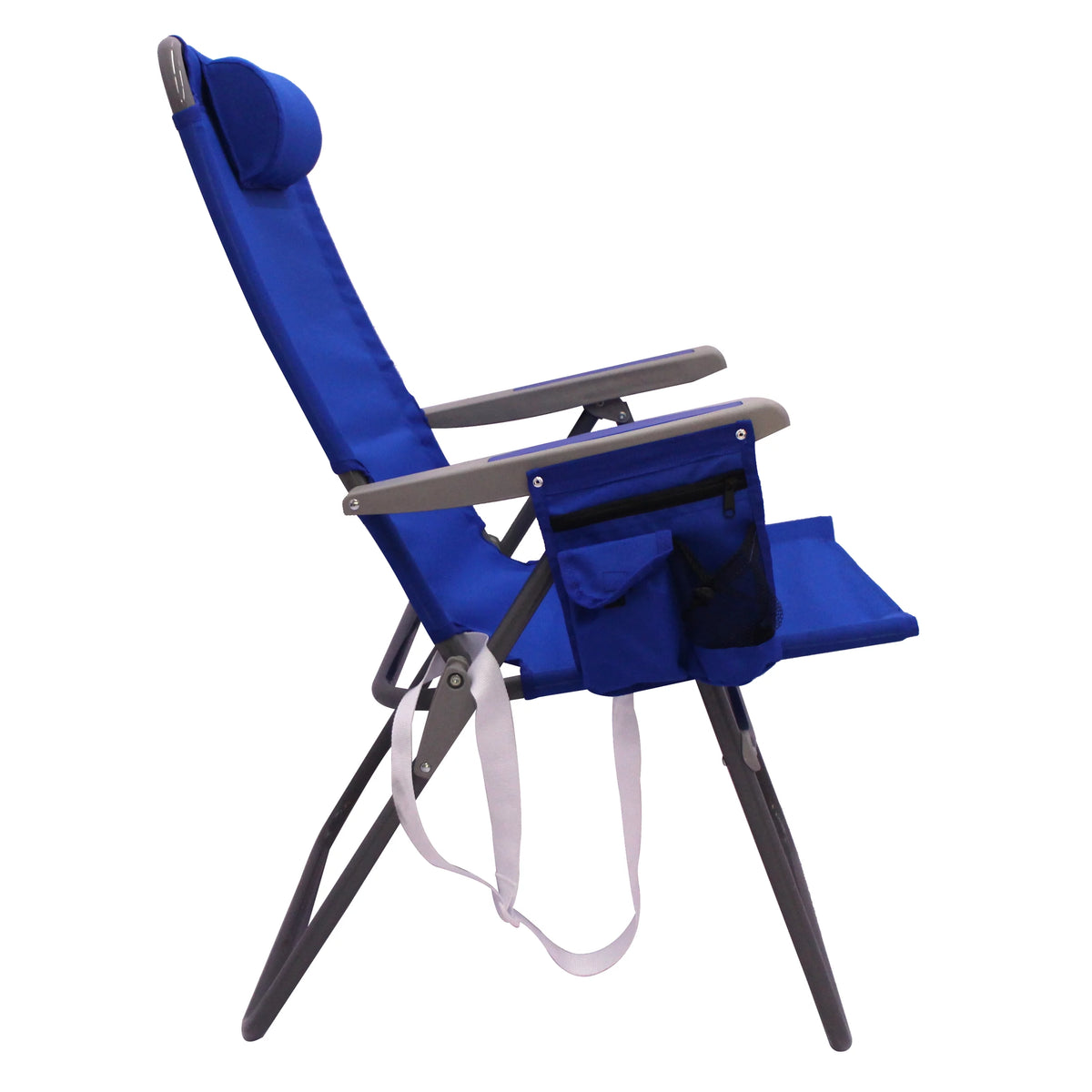 Blue 4-Position Oversize Beach Chair J5193