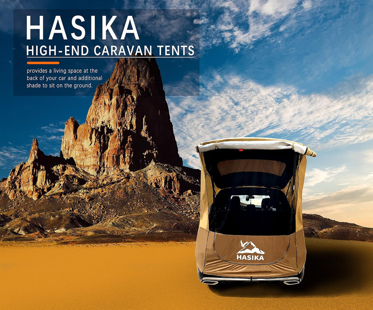 Yellow Waterproof Awning Tent for SUV F897028