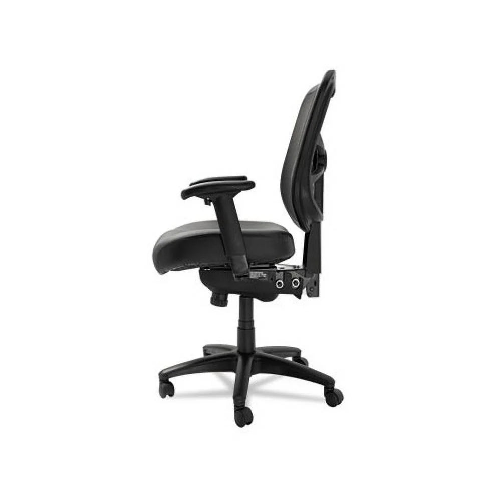 Black Mesh Mid-Back Multifunction Chair H497