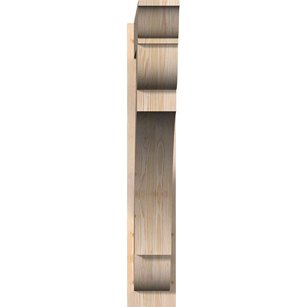 7 1/2x22W x 44x22D x 44x22H Douglas Fir Traditional Outlooker E800731