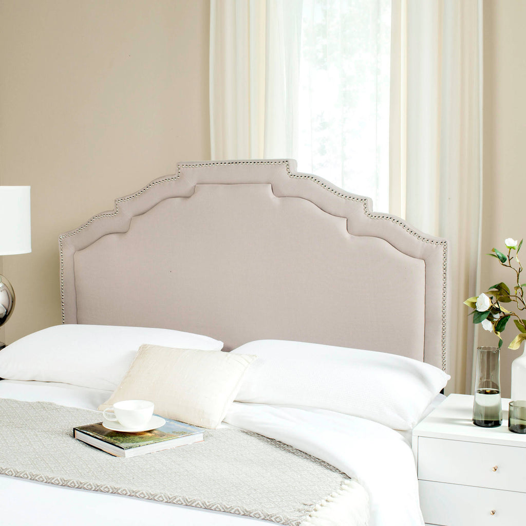 Queen Headboard in Taupe I13202
