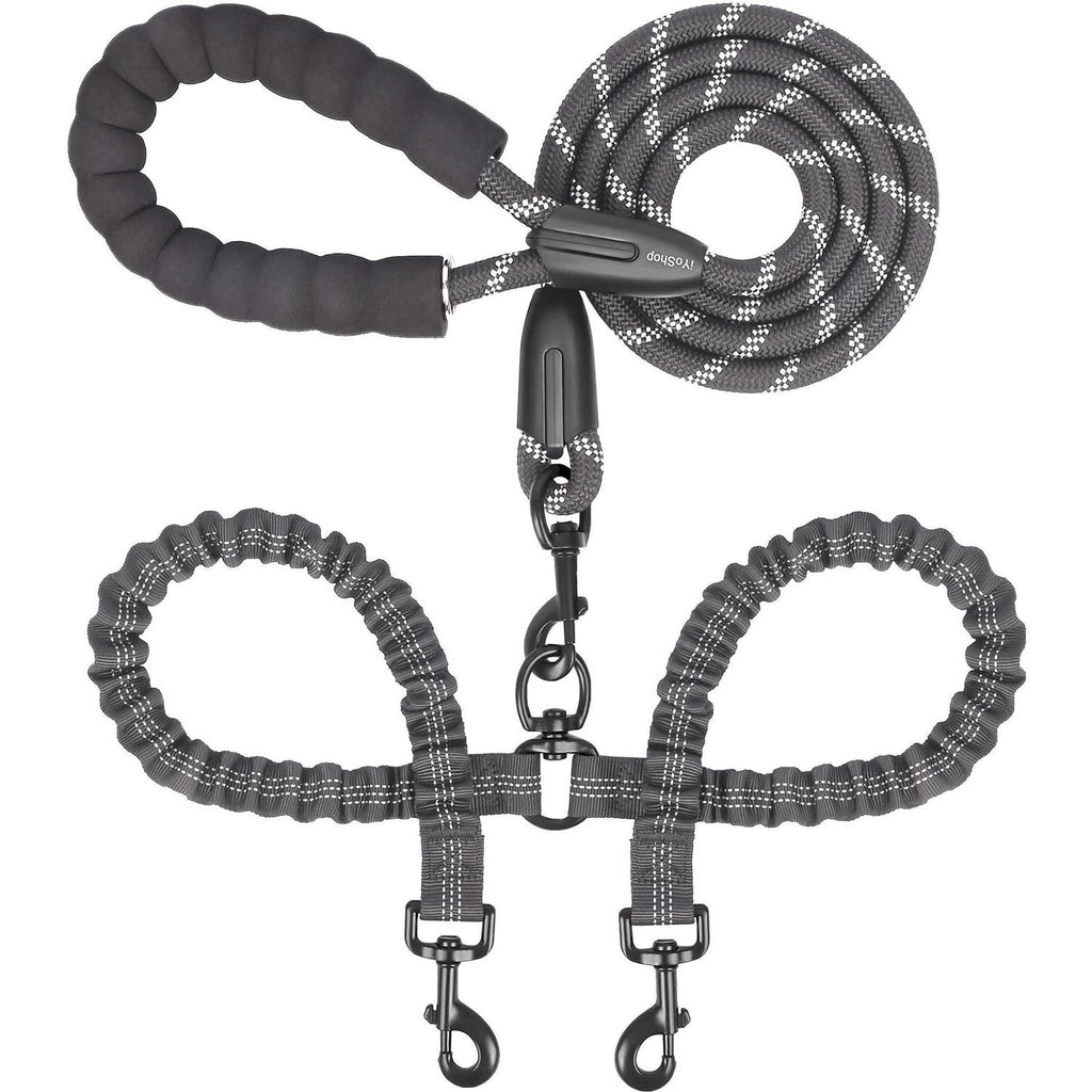 Double Dog Leash 360 Swivel No Tangle L198279