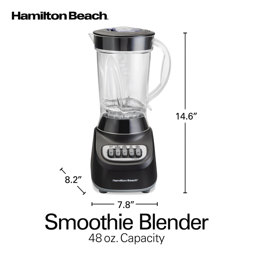 Black 48 oz. Smoothie Blender J68659