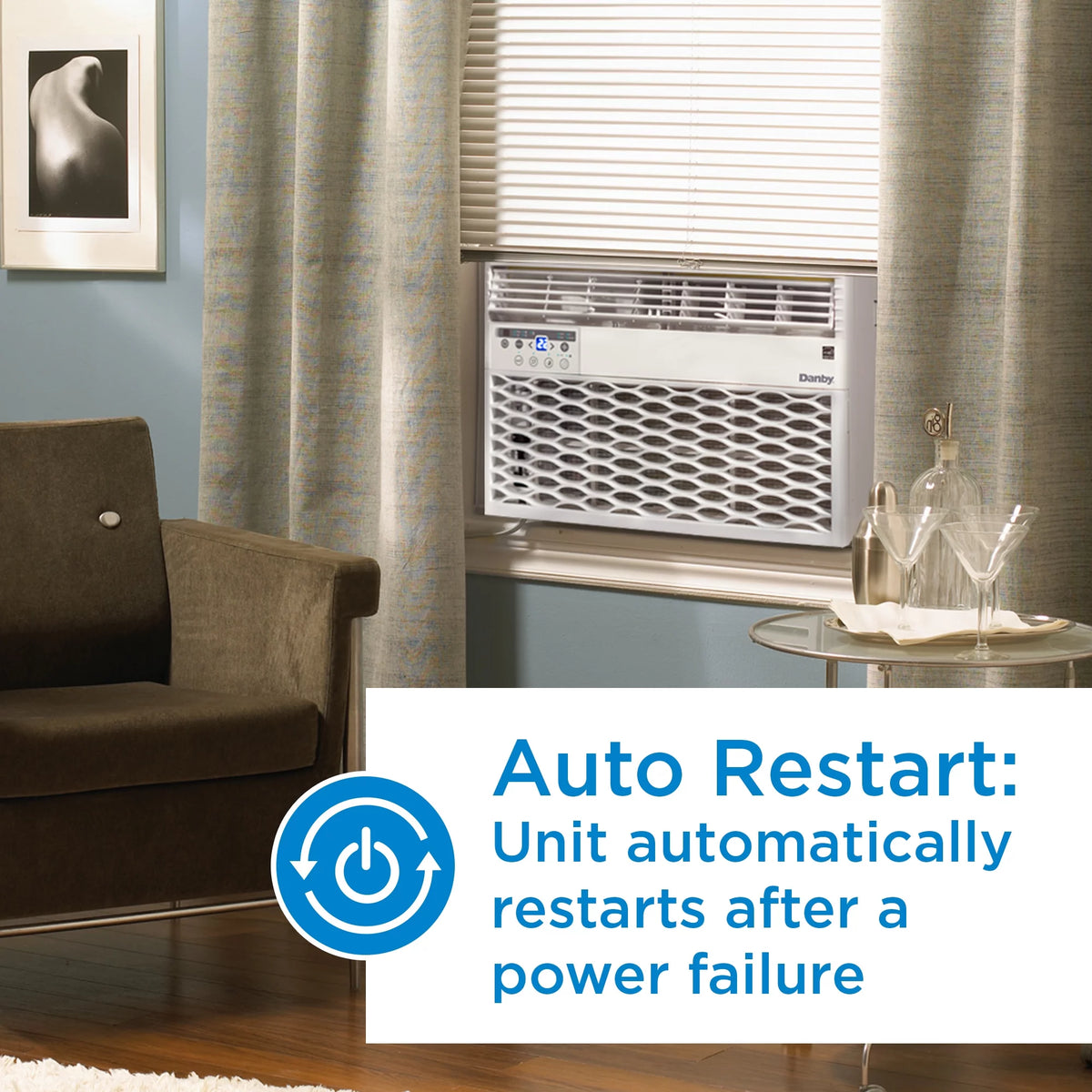 6000 BTU White Window Air Conditioner R641155