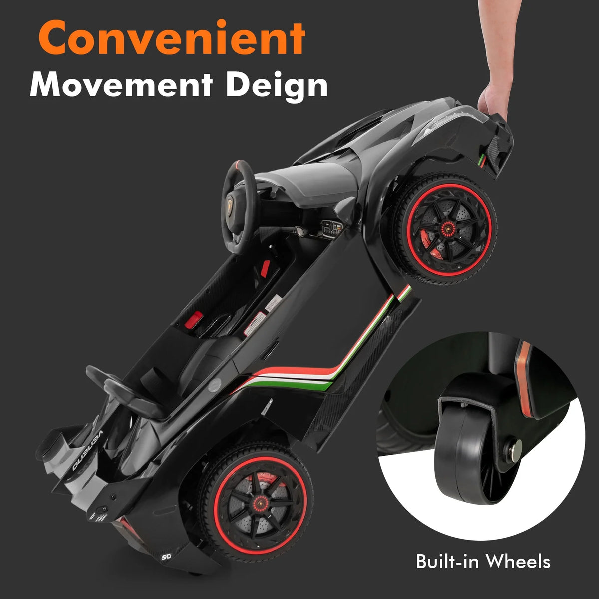 2 Seater Kids Ride on Car 12V 4WD Electric Vehicle G15337