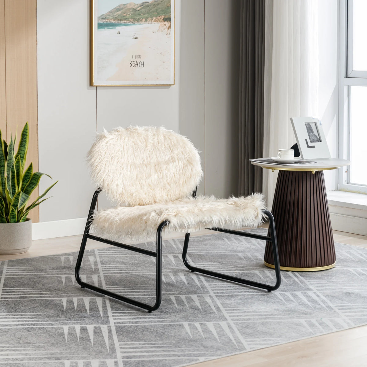 Accent Chair with Metal Frame R17979