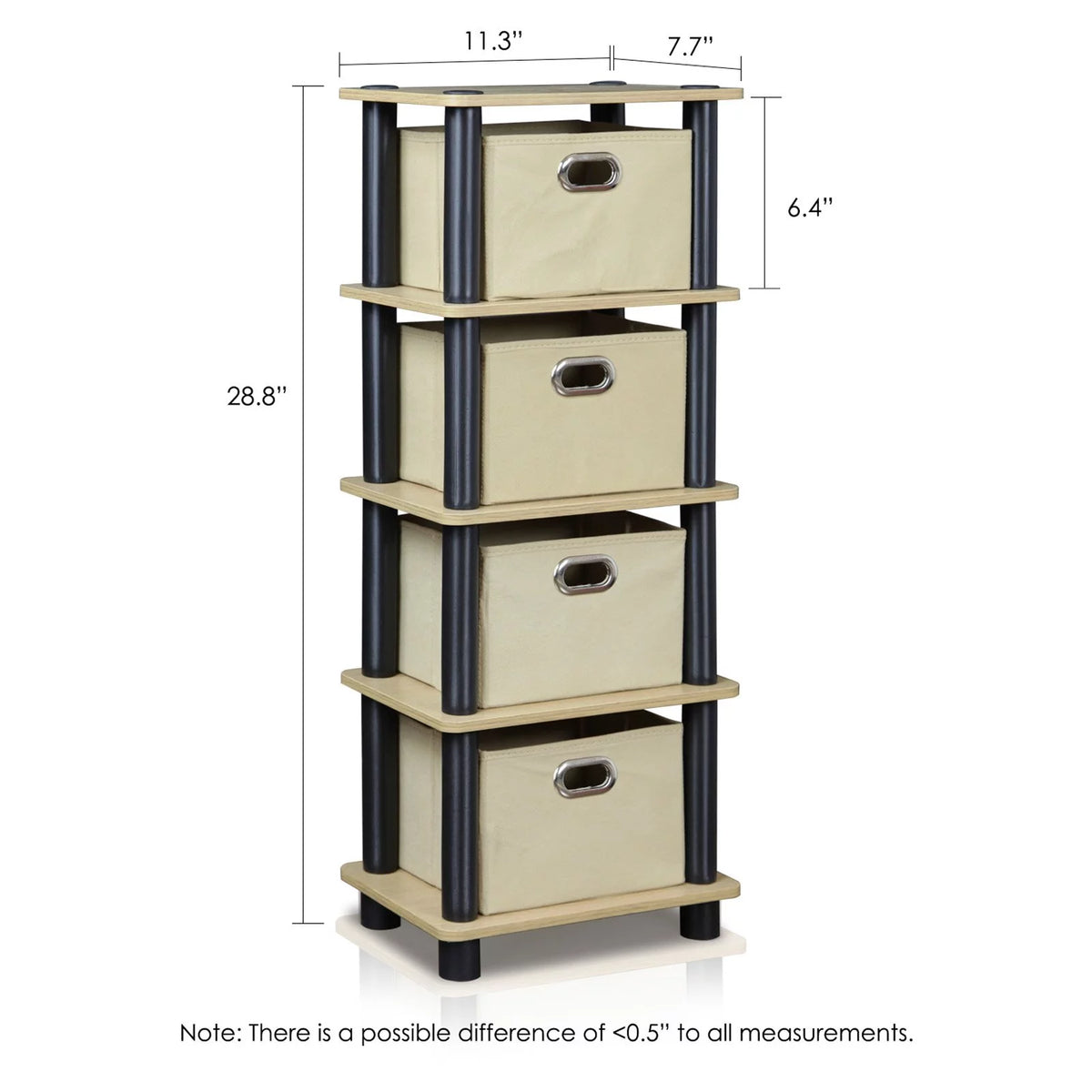 4 Bins System Rack N621