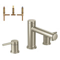 2-Handle Roman Tub Faucet with Rough-In, Brushed Nickel V62621