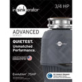 .75 HP Garbage Disposal T652667