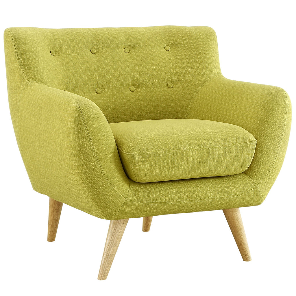 Wheatgrass Upholstered Fabric Armchair E9514
