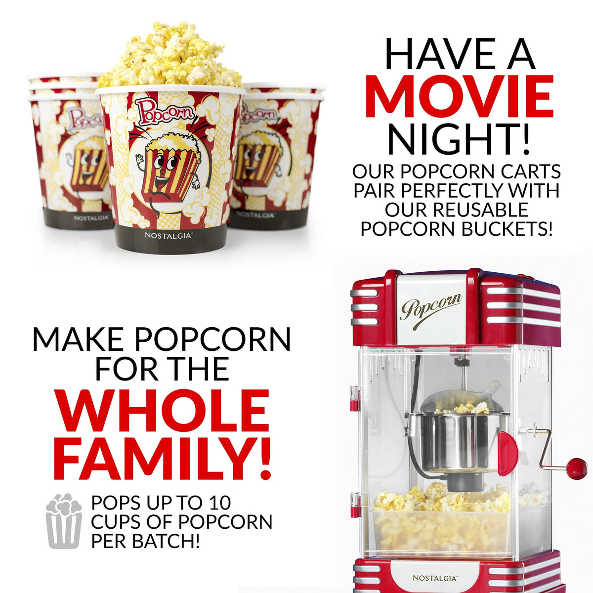 2.5 Ounce Popcorn Cart X41029