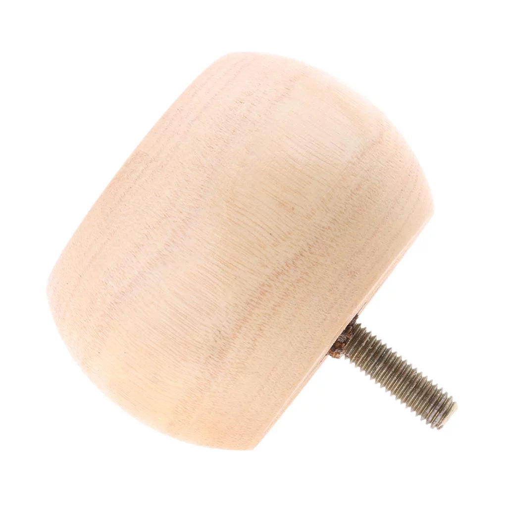 Solid Wood Round Furniture Legs 8 Packs T296857