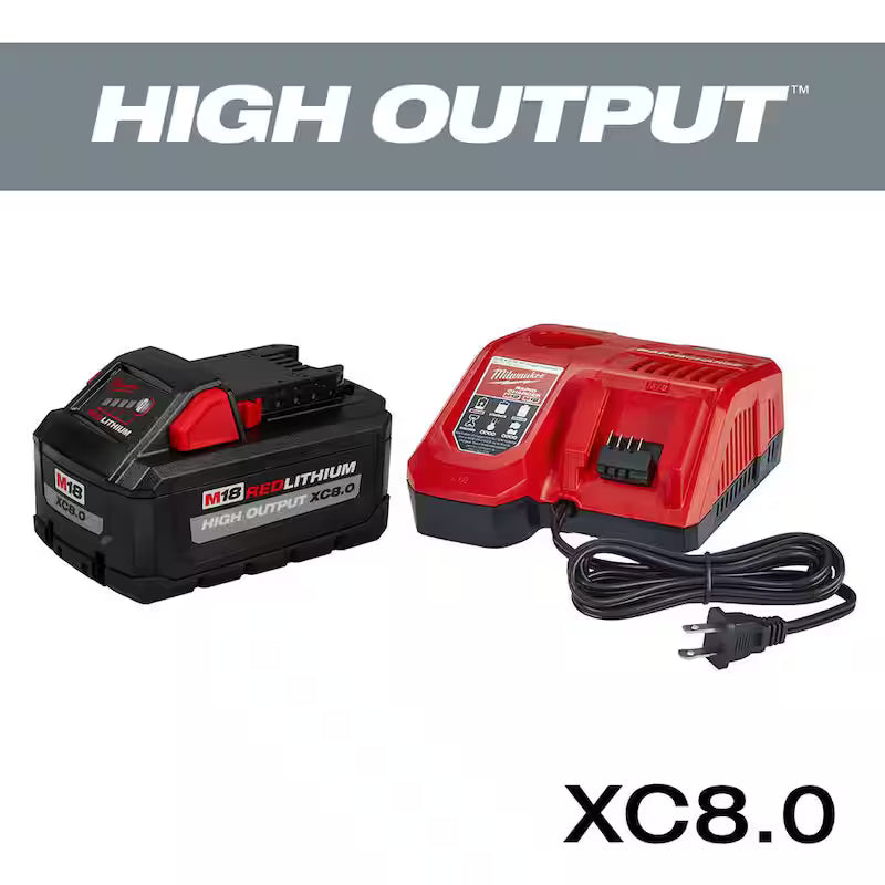 18-Volt Lithium-Ion Brushless Cordless 4-1/2 in./5 in. Grinder with Starter Kit F42430