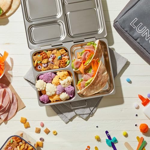 Stainless Steel Bento Lunch Box with 5 Compartments C99439