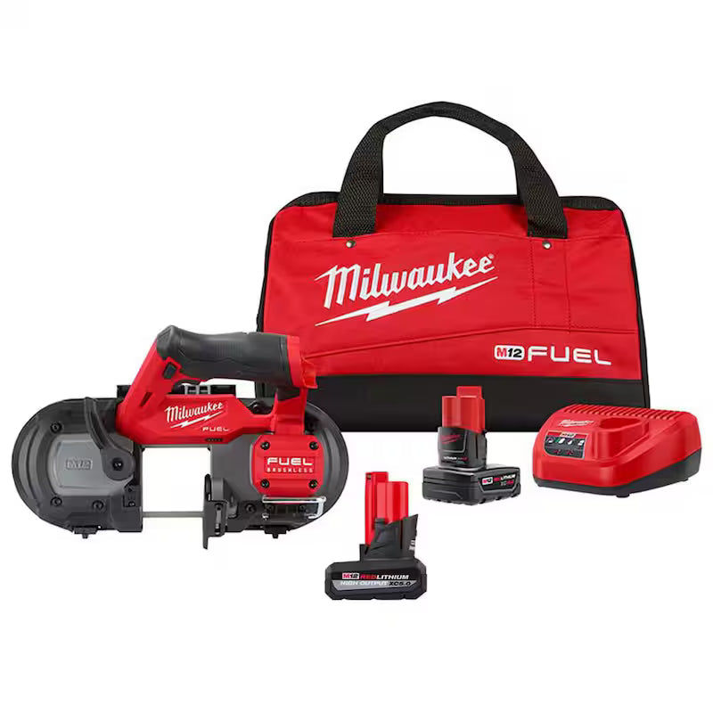 12-Volt Cordless Compact Band Saw Kit with 5.0 Ah Battery S159