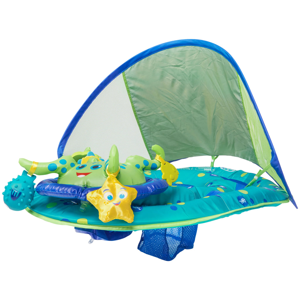 Blue/Green Inflatable Baby Spring Float Activity Center Z901056