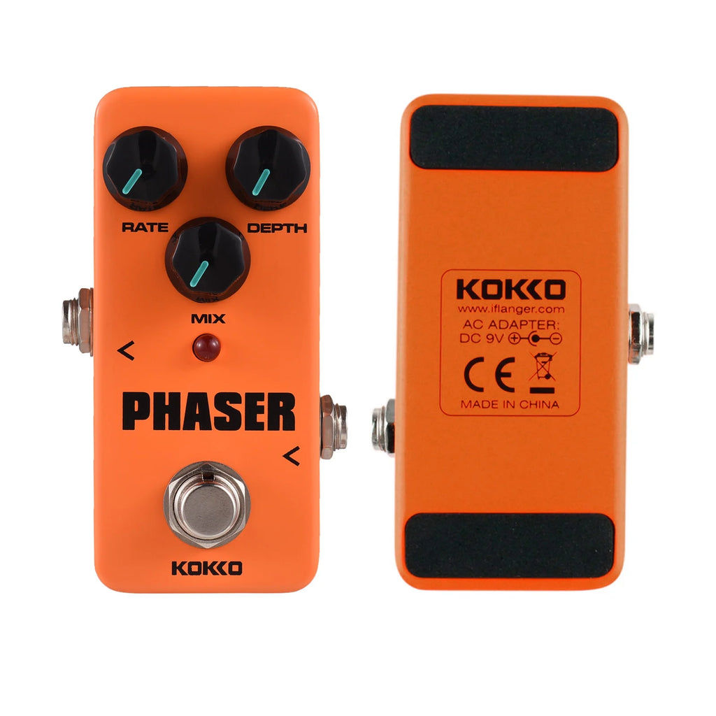 Portable Phase Pedal 3 Knobs Bypass V5044