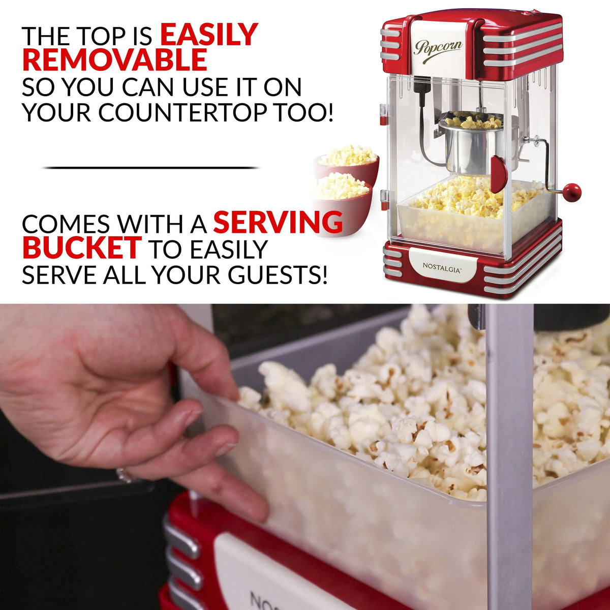 2.5 Ounce Popcorn Cart X41029