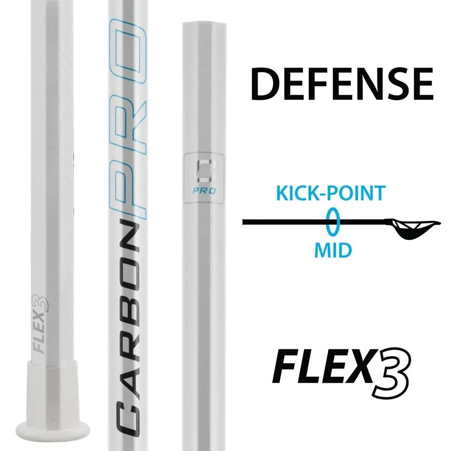 White Carbon Pro 60 Lacrosse Shaft Q967359