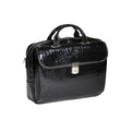 Black Leather Large Ladies Laptop Brief R66324