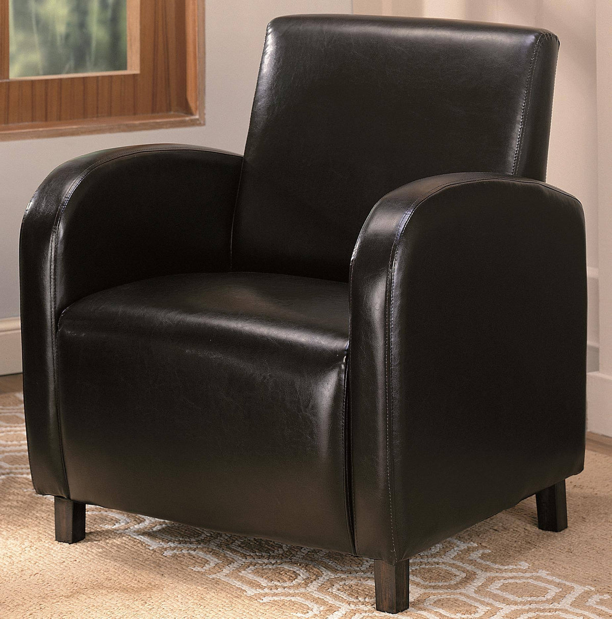 Dark Brown Accent Chair G342815