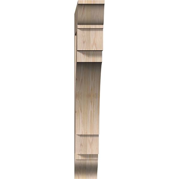 Douglas Fir Traditional Smooth Bracket I66883