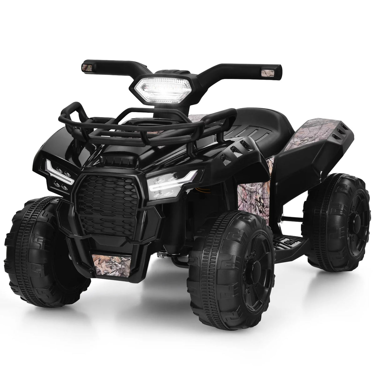 6V Kids ATV Quad Electric Ride On Car Black L50762