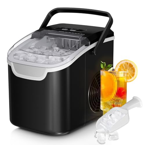 Nugget Ice Maker Countertop 44LB/Day Self-Cleaning Portable Ice Machine U3940