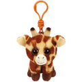 Giraffe Beanie Babies Clip 5 inch Stuffed Animal W346479