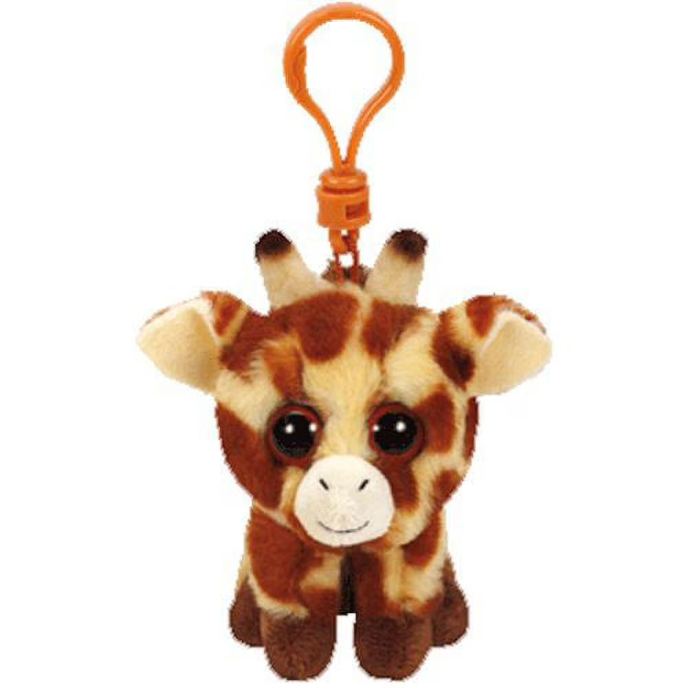 Giraffe Beanie Babies Clip 5 inch Stuffed Animal W346479