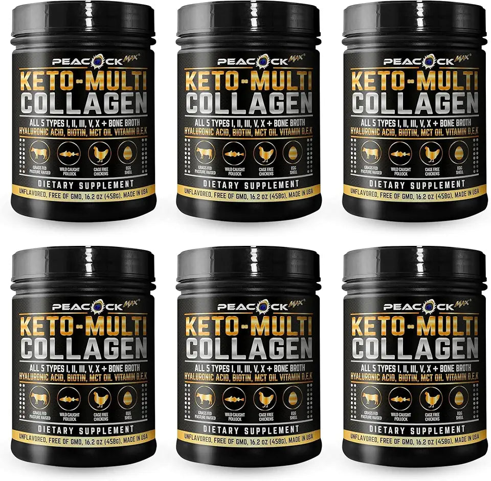 Multi Collagen Protein Powder 97.2 oz Pack of 6 Unflavored P60544