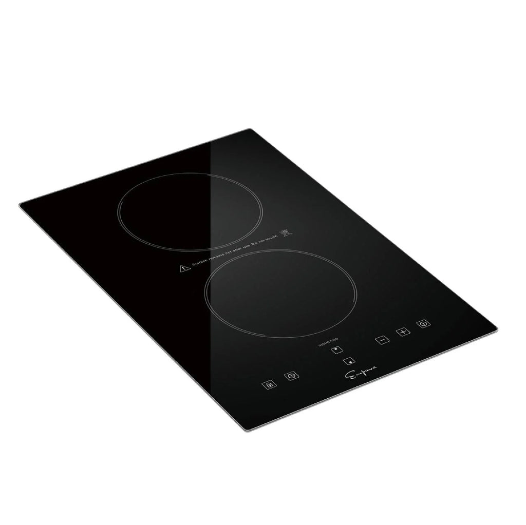 2 Burner Induction Cooktop with Ceramic Glass Surface U284533