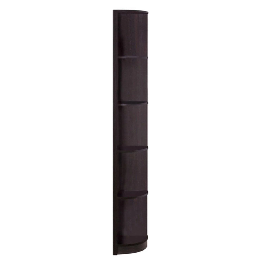 Corner Bookcase with 5 Open Shelves E332