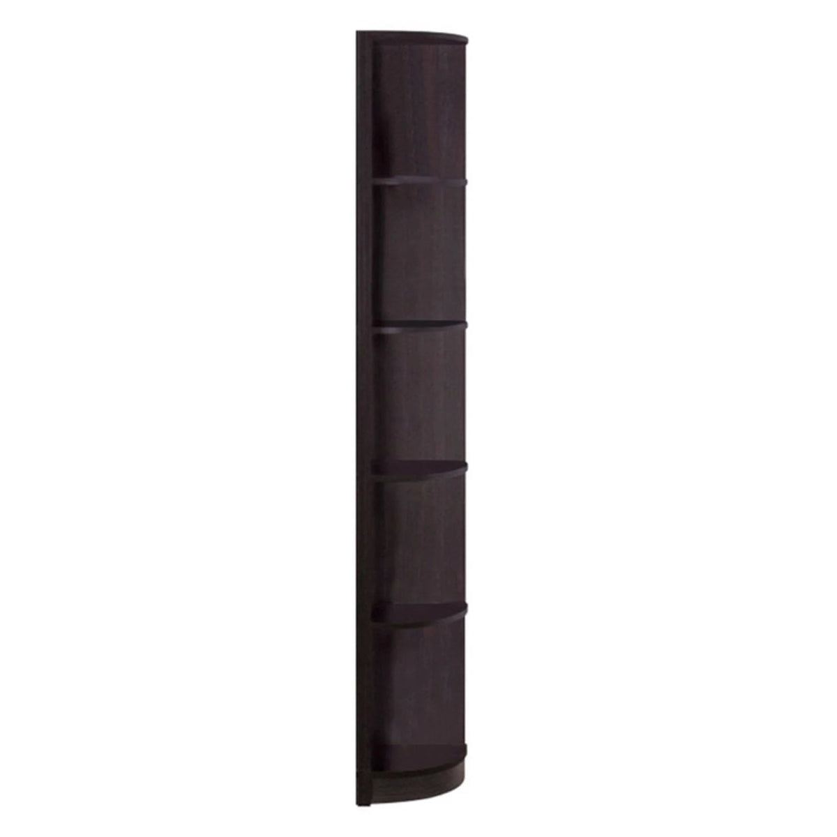 Corner Bookcase with 5 Open Shelves E332