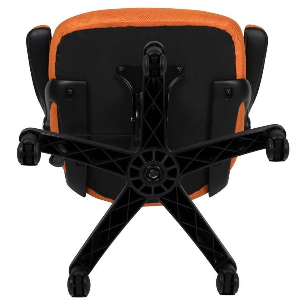 Orange Ergonomic Mesh Office Swivel Chair C9386