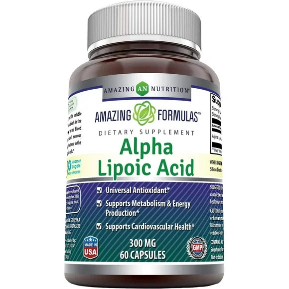 Alpha Lipoic Acid 300mg 60 Capsules Q962888