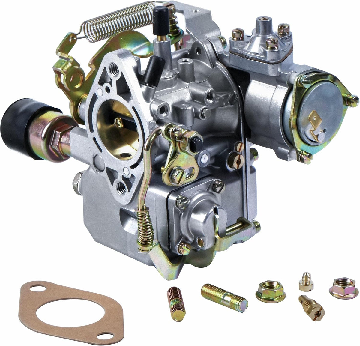 Carburetor for VW Beetles 1971-1979 Dual Port 1600cc Engine 12V Air Cooled Type 1 Engines Automatic Choke Pack of 2 N938