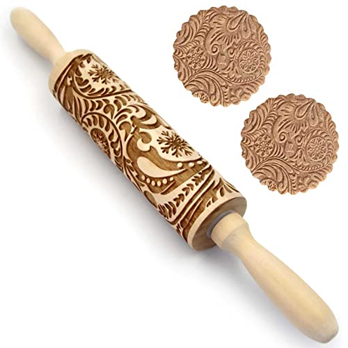 Embossed Rolling Pins H733808