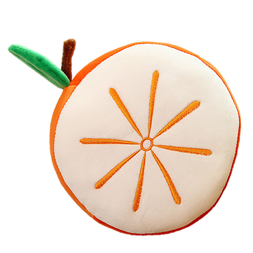 25cm Simulation Lemon Throw Pillow Plush Stuffed Toy Orange I228