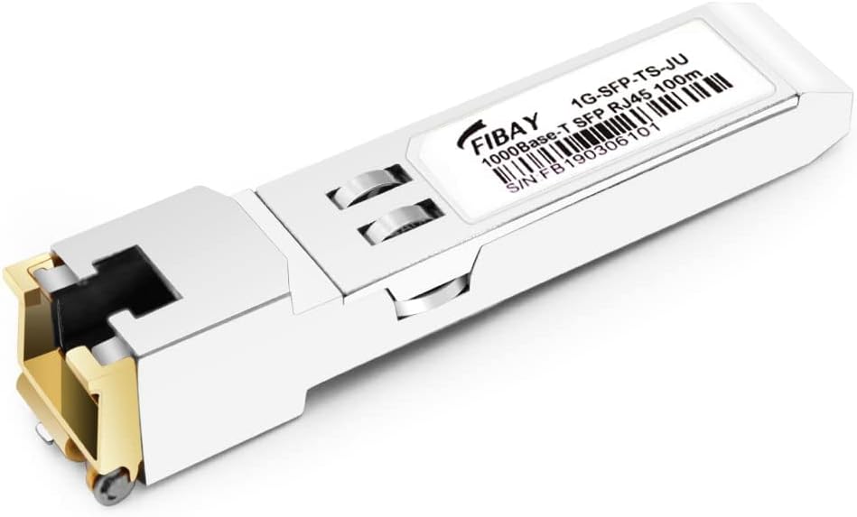 1.25G SFP-T 1000Base-T Copper Transceiver Module 10 Pack Y740636