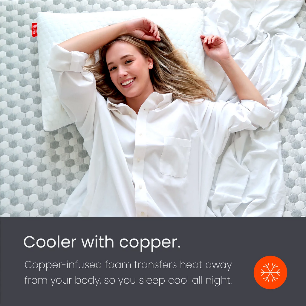 Queen Copper Infused Memory Foam Mattress D99588